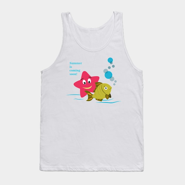 Summer Tank Top by dddesign